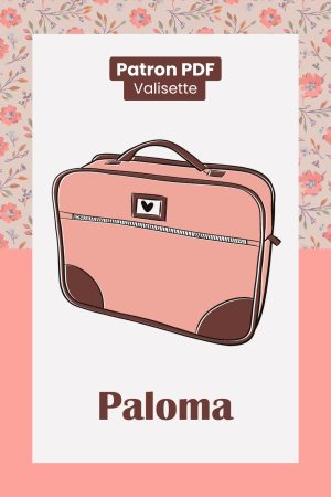 Patron couture valisette Paloma
